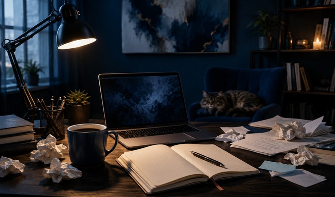 Notes from the Glamorous Writing Life blog thumbnail