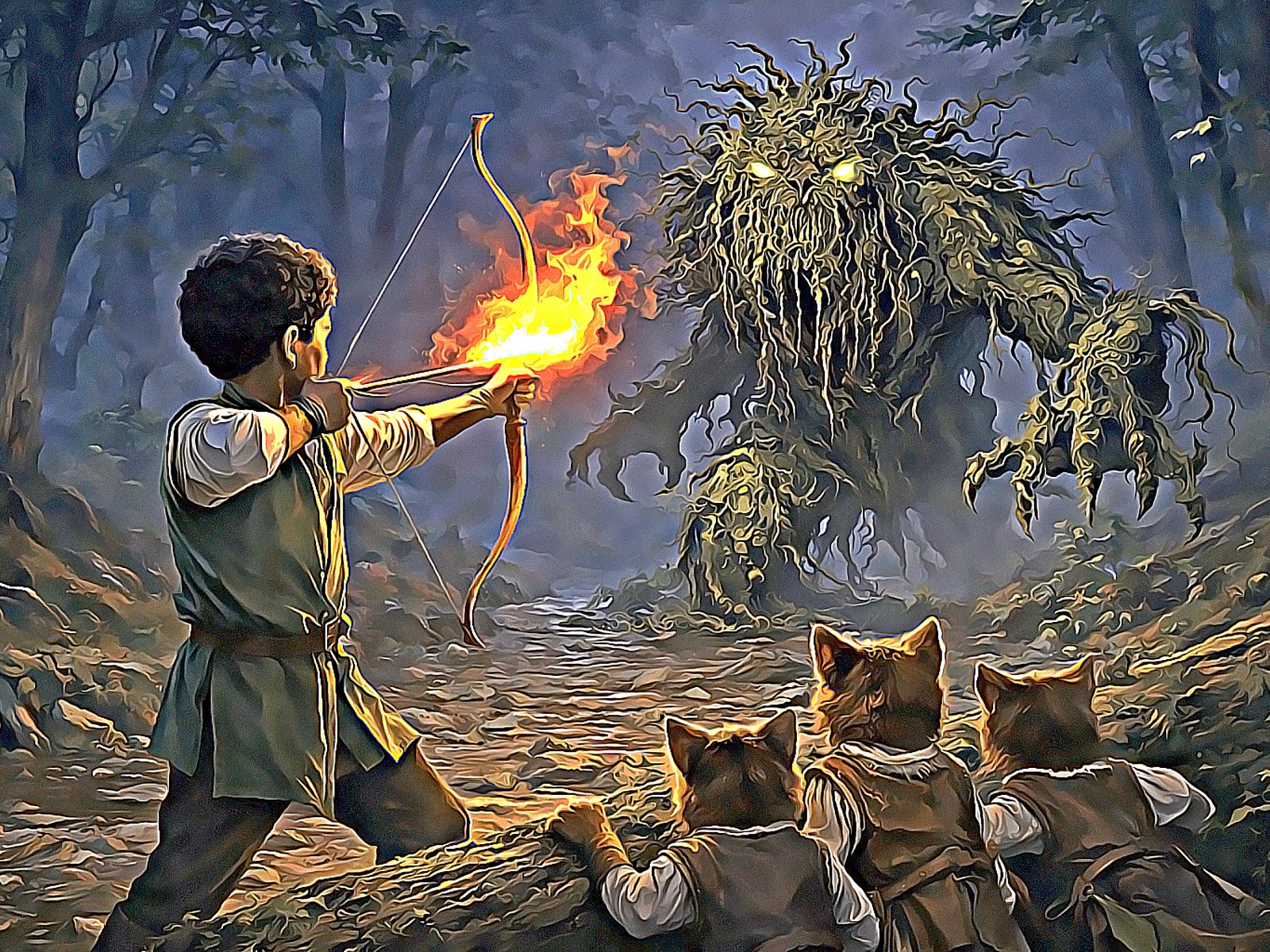 Jamie Cooper and the Touchscreen Portal adventure scene